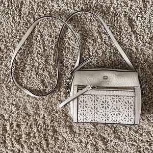Nude Kate Spade Cross Body with Laser Cut Outs